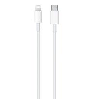 CP CBL2 Patvarus TPE 20W PD USB-C į Lightning duomenų ir įkroviklio 2m kabelis Balta (OEM)