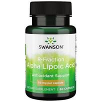 SWANSON R-Fraction Alfa lipoinė rūgštis 50 mg (60 kapsulių).