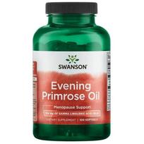 SWANSON Evening Primrose Oil 1300 mg (100 kapsulių).