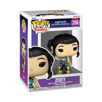 Žaislinė figūrėlė Funko POP! Animation KPOP Demon Hunters Zoey 2256, 9 cm, įvairių spalvų