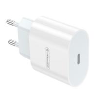 Kelioninis įkroviklis Jellico AK-200, 1 x USB Type C, balta sp., 20 W
