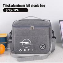 Car Travel Insulated Container with Shoulder Strap Oxford Cloth Meal Bag For Opel Insignia Corsa Zafira Meriva Mokka Astra H K C