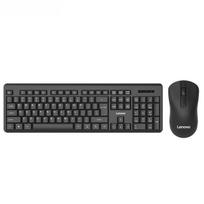 Wireless Keyboard And Mouse Combo, Full-Size Keyboard, Business Office, MK23Lite, Black juoda