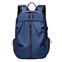 Large Capacity Students School Bag Waterproof Shoulders Bag Fashion Men's Backpack  School mėlyna