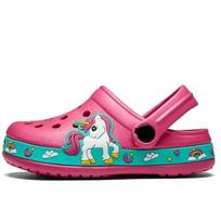 Youngsters High-Standard Unicorn First-Class Dinosaur Premium-Quality Garden Superior-Grade Shoes High-Standard Beach First-Class Flat First-Class 24 rožinė