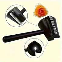 Vegetable Fruit Cutter Household Spiral Funnel Flower Shredder Peeler Artifact Portable Fast Carrot Cutter Slicer Spiral Cutter