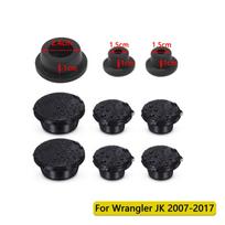 Tailgate Rubber Plugs Set for Jeep Wrangler JL JK 2007-2025 Spare Tire Carrier Delete Replacement Parts Exterior Accessories