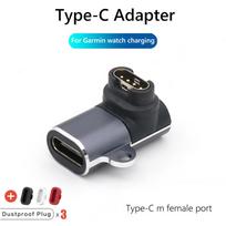 Charging Portable Adapter For Garmin Fenix 7/7S/7X/6/6S/5X Type C/Lightning Charging Line Data Transmission Elbow Straight Cable
