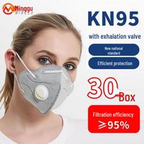MingGu KN95 Activated Carbon Dust Mask with Valve