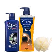 Clear Men Deep Clean Anti-Dandruff Shampoo & Shower Gel Set