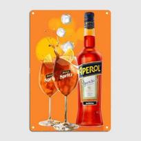 Retro Vintažinis Aperol Kokteilio Metalo Ženklas Juokingi Sienos Sodo Dekoracijos Namų Dekoro Aksesuarai Plakatas Menas Namams Barui 20*30cm