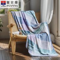 FUANNA Seine Style Flannel Blanket 100x150cm