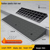 Heavy-Duty Rubber Curb Ramp