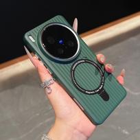 For Vivo X300 X300 Pro X300s X300 Ultra Case Hard Transparent Ring Magnetic Wireless charging Protect Back Cover Phone Shell vivo X300