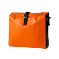 Water Resistant PVC Bicycle Cargo Bag Large Capacity Waterproof Bicycle Bag  Riding Journeys oranžinė