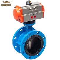Pneumatic Flange Butterfly Valve DN50