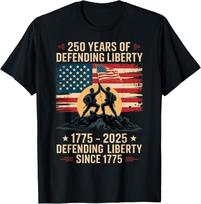 250th Anniversary America 250th Birthday US Flag 250 Years TShirt Unisex T-Shirt M