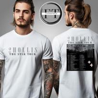 2Hollis Music Show The Star Tour 2025 Schedule Two Side Unisex TShirt Unisex T-Shirt XXL