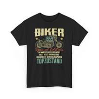 65th Birthday Motorcyclist 65 Years 1959 Biker Motorcycle Retro Tshirt Shirt Unisex T-Shirt XXXL