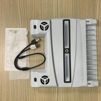 PS5 Game Console Floor Fan, Fan Base, Game Controller, Cooler with One Y Data Cable and 11 Playgrounds, Game Memory for PS5 Console 23.5*23*3cm balta