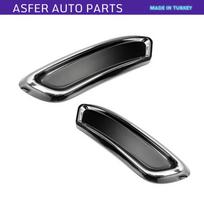 Chrome Exhaust Frame 2pcs For Passat B8 R Line 2015-2019