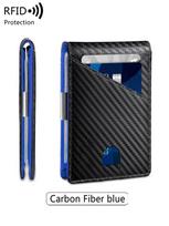 RFID anti-theft brush men'swallet portable double fold cross frontpocket card holdermultifunctional 12card slot short zerowallet