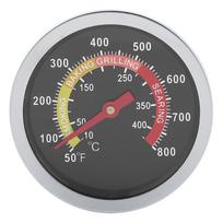 50~800℉ Nerūdijančio plieno BBQ termometras Temperatūros matuoklis kepsninės gaminimui white