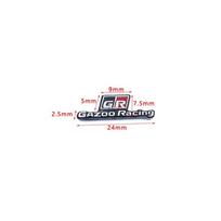 1 vnt. GR GAZOO Racing automobilio vairo interjero emblema, lipdukai, lipdukas, skirtas Toyota GR GAZOO Racing logotipui CHR SUPRA Corolla RAV4 Prius YARiS Hilux