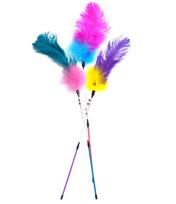 GimCat Teaser with Long Feathers & Bells | 112736 | 8009632056418