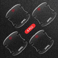 4pcs Transparent Car Door Handle Bowl Protector Film Anti-Scratch Sticker For Opel Insignia Astra Antara Meriva Zafira H G Corsa