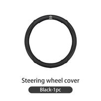Nappa Leather Car Wheel Steering Cover Non-slip Cover Accessories For Opel Corsa Astra Insignia Vectra Zafira Meriv Ampera