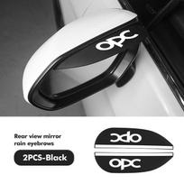 For Opel Car Rearview Mirror Rain Eyebrow Rain Snow Sun Visor Rear View Shield Protector Cover Astra H K J G Corsa E D OPC