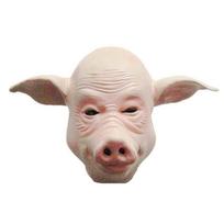 Realistiška kiaulės kaukė suaugusiems, pilno veido latekso gyvūno kostiumo kaukė Helovino vakarėliui, Cosplay, Karnavalui, Išdaigoms ir teminiams renginiams