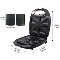 3 in 1 1200W Mini Sandwich Machine Breakfast Maker Electric Waffle Maker Multi Cookers Toasters Electric Ovens Hot Plates Bread Pancake