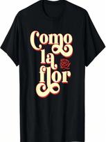 Como La Flor Cumbia T-Shirt S įvairiaspalvis