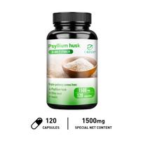 CREVIP Psyllium Husk Dietary Fiber Supplement, containing psyllium husk, chia seeds, inulin, for daily nutritional supplementation 120*1