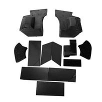 Hard Top Seal Kit for 2018-2025 Jeep Wrangler JL 12PCS  Rain Leakage Repair Interior Accessories Black