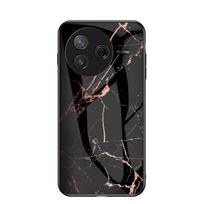 For POCO F7 Pro F7 Ultra Marble Textured Tempered Glass Soft Edge Anti-Drop Anti-Fingerprint Anti-Shock Phone Case For POCO F7 Pro black