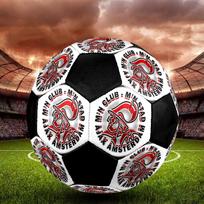 Ajax Amsterdam Indoor Soccer Ball Colorful Machine Stitched PVC Size 5 Team Training Competition Ready Durable High-Bounce Cool Sports Gift