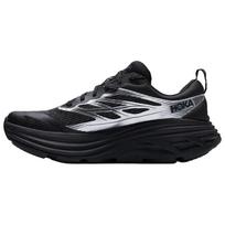 HOKA ONE ONE Bondi 8 Cushioning Slip Resistant Abrasion Resistant Breathable Lightweight Running Shoes Unisex Black 1178715-SIBL 38