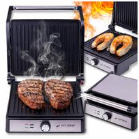 Grill Elektryczny 2000W Do Panini Tostów Opiekacz Otwierany Na Płasko