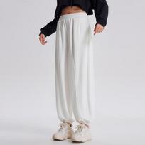 Spring and Autumn New American Sweatpants Women's Loose Sweatpants Casual Wide Leg Leggings Banana Pants Jazz Dancing S balta