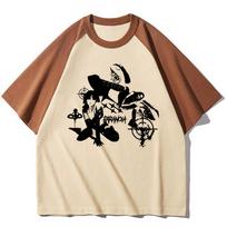 Y2k Cyber Manga Funny t shirt women harajuku tshirt female comic y2k streetwear clothing S