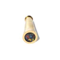 Custom Brass Kaleidoscope, Personalized Gift for Dads Men Women Kids Wedding Anniversary Birthdays Halloween Thanksgiving Christmas Decor beige