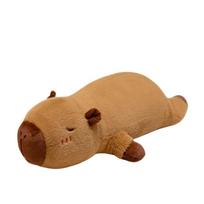 0.6-1M Long Long Strip Capybara Cartoon Pillow Comfortable Pregnant Legs Pillows Cushion Bed Nap Sleeping Toys for Girl School about 50-60cm