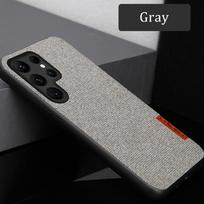 Fabric Canvas Phone Case for Samsung Galaxy S21 S22 S23 Ultra S23 Plus A54 A55 5G 360 Full Protective Back Cover For Galaxy S22