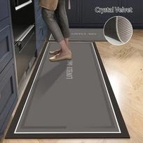 Virtuvės grindų kilimėlis Svetainės ir miegamojo įėjimo durų kilimėlis Namų dekoracija Skalbyklos koridorius Ilgas mažas kilimas 40cmx60cm 1pc