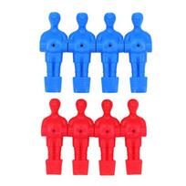 Set of 8 Miniature Foosball Men Replacement Table Soccer Figurine Part Foosball Player Figures for Table Soccer Game 1