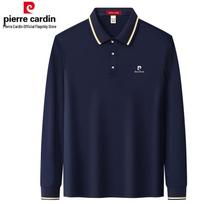 Pierre Cardin vyriški vienspalviai ilgomis rankovėmis polo marškinėliai L tamsiai mėlyna spalva