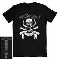 26 Motorhead March Or Die Lyrics Back Print Shirt S-XXL Official Band T-shirt Unisex T-Shirt XXL